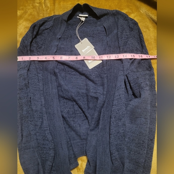 NWT Bench Consciousness Women's Blue Cardigan Top #2 - Picture 8 of 8